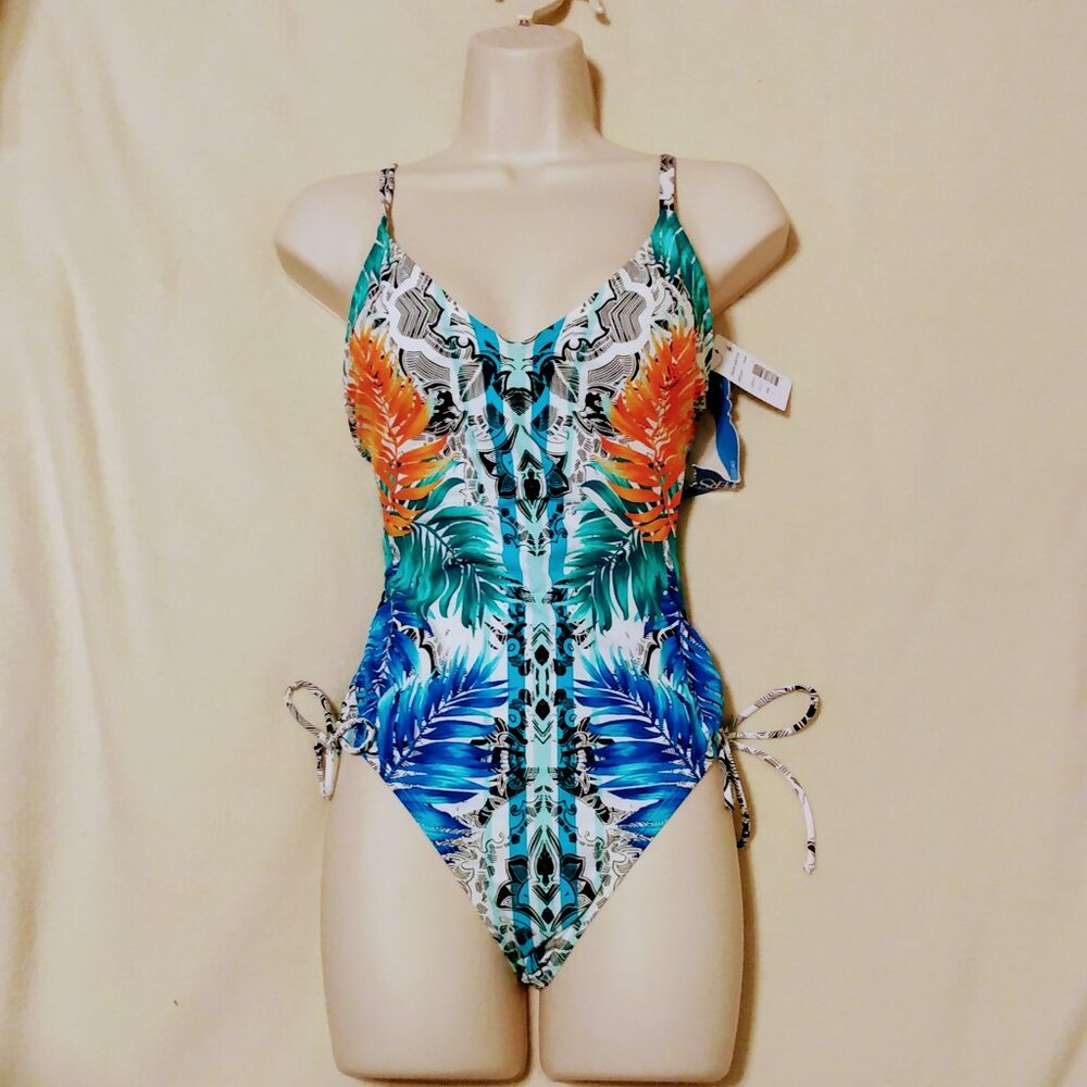 New Skinnydippers Shape Shifter Size S Multicolor Women's One Piece Swimsuit